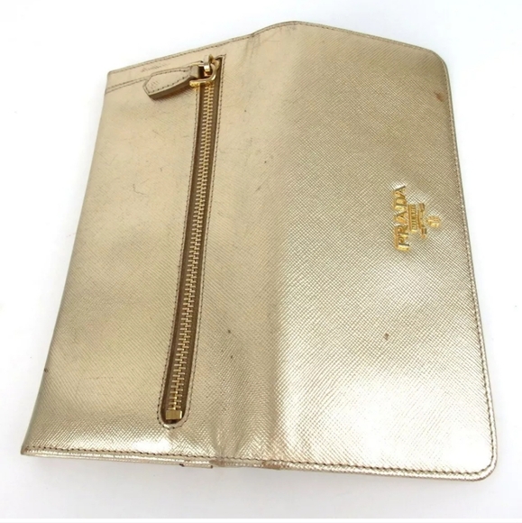 Authentic PRADA Wallet Leather - Picture 8 of 16